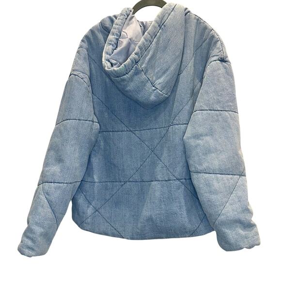 Risen – Denim Hooded Jacket – Medium Wash – Size M - Picture 4 of 6